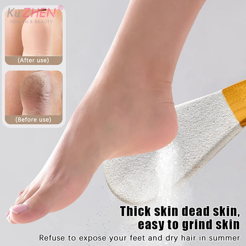 1 pçs removedor de calos purificador de pé colossal arquivo de pé cuidados com os pés esfoliação pé rasp pedicure ferramentas pedra-pomes para pés