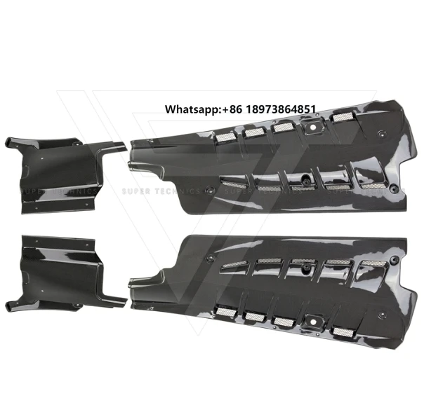 

Крышка двигателя из углеродного волокна (4 шт.) для Ferrari F430 2005-2009 гг.