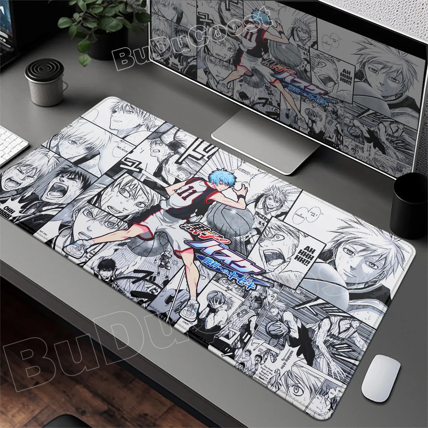 2026 New Non-slip Mousepad HD Kawaii Anime Kuroko Basketball Mouse Mats Gamer Large Gaming XXL Keyboard Mouse Pad PC Accessories