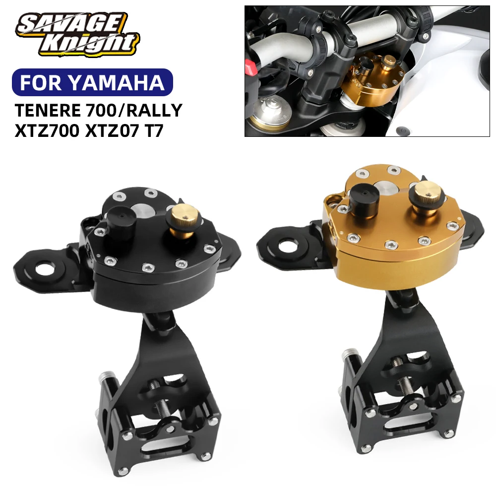 For YAMAHA Tenere 700 RALLY Steering Damper Stabilizer XTZ700 XTZ 700 RALLY T7 2019-2023 Motorcycle Steering Stabilizer Reversed