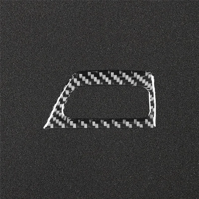 Carbon Fiber For BMW 1 Series E87 E81 E82 2008-2013 Center Control Left Side Keyhole Frame Cover Trim Accessories