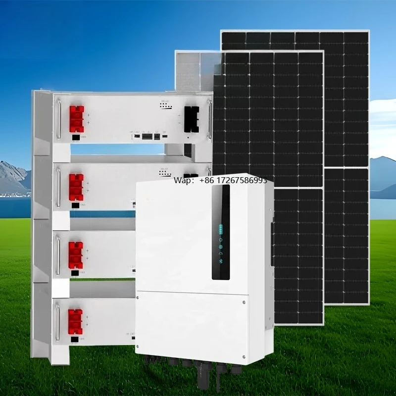 Solis 5000W Solar Inverter Home System 30KW  Bess Battery Hybrid 3KW/5KW/6KW/8KW/10KW/12KW/20KW Jinke Panel