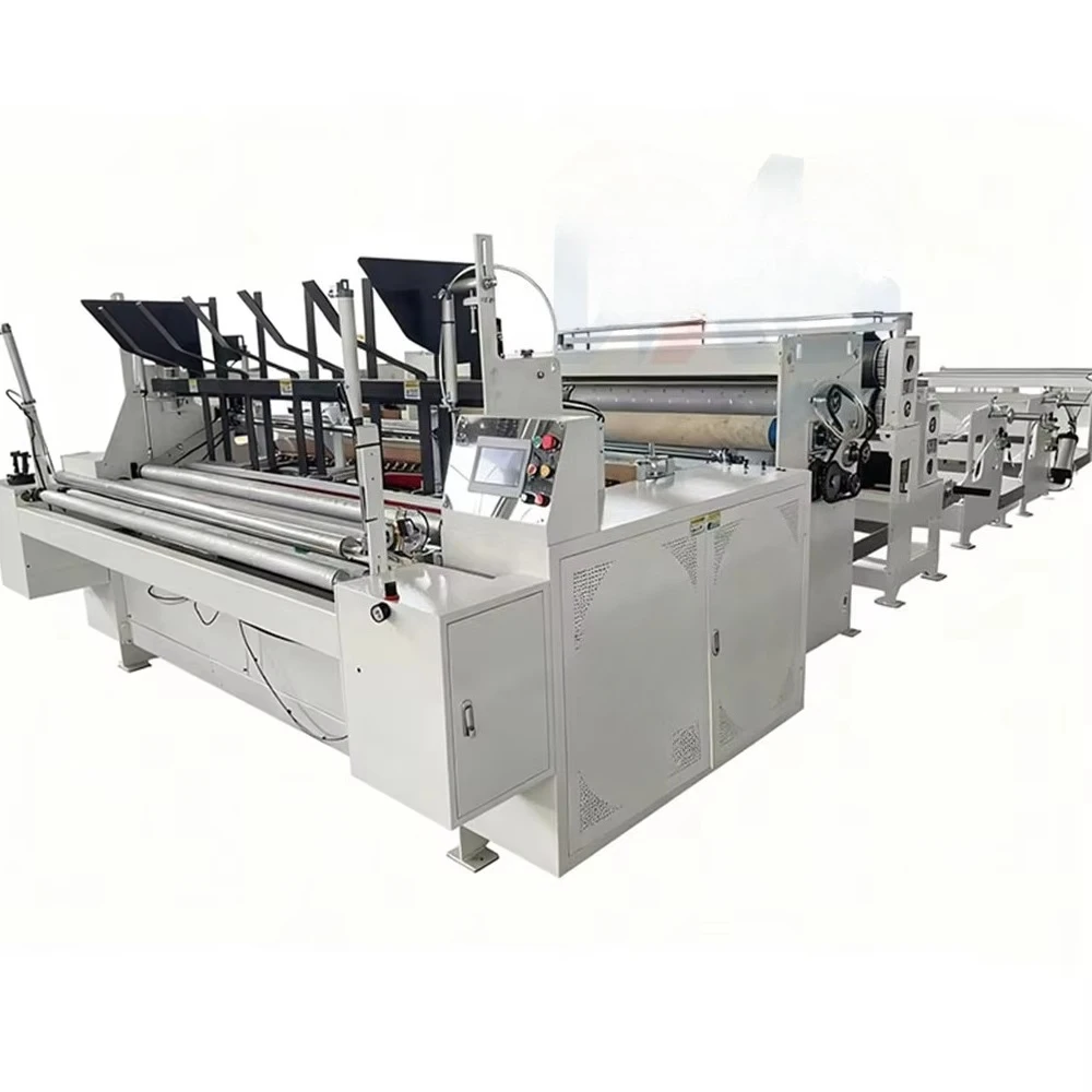 YG Customized Full/Semiautomatic Tissue Rewinding Toilet Kitchen Paper Making Machine