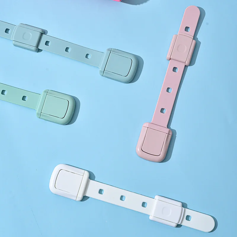 1/5 PCS Serrature per armadietti di sicurezza per bambini Protezione di sicurezza per bambini Serrature per porte per cassetti Protezione in plastica Serrature per porte di sicurezza per bambini