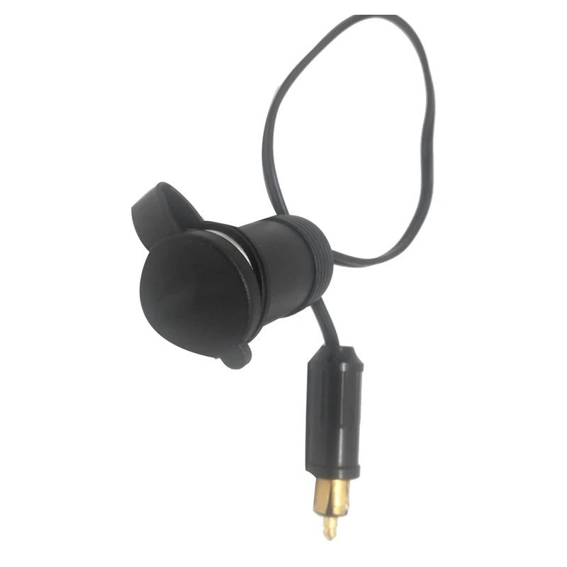 

1 шт. прикуриватель для буксировки, Европейское автомобильное зарядное устройство, возьмите питание от материнской платы, вилка для мотоцикла, пластиковая деталь