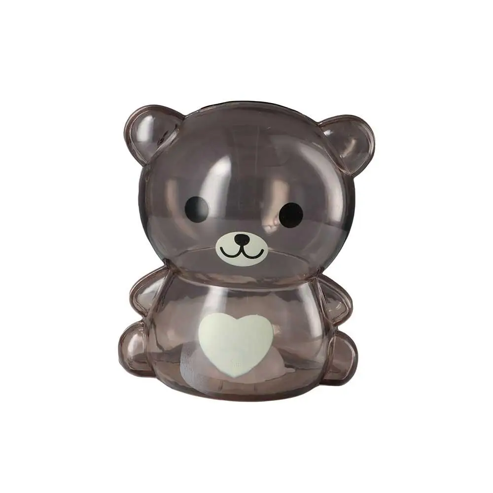 Face Transparent Home Decor Kindergarten Cartoon Bear Manage Funds Birthday Gifts Kids Toys Cartoon Saving Box Bear Piggy Bank