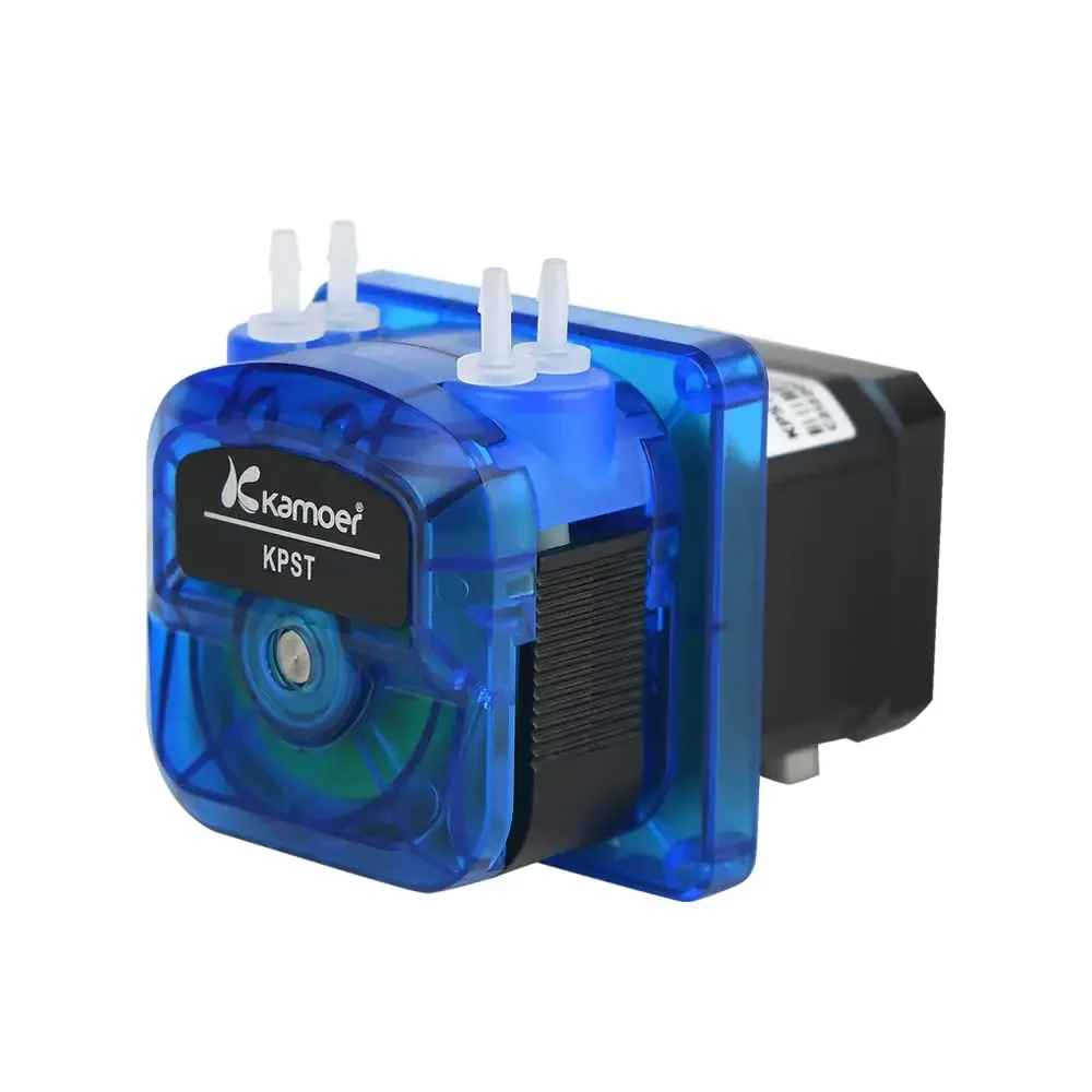 Kamoer KPST Stepper Motor 24V Low Flow 30ml/min high Precision Micro Dual-Channel peristaltic Pump