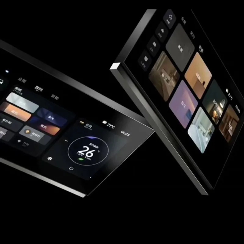 

Whole house intelligent control touch screen remote control switch, voice control