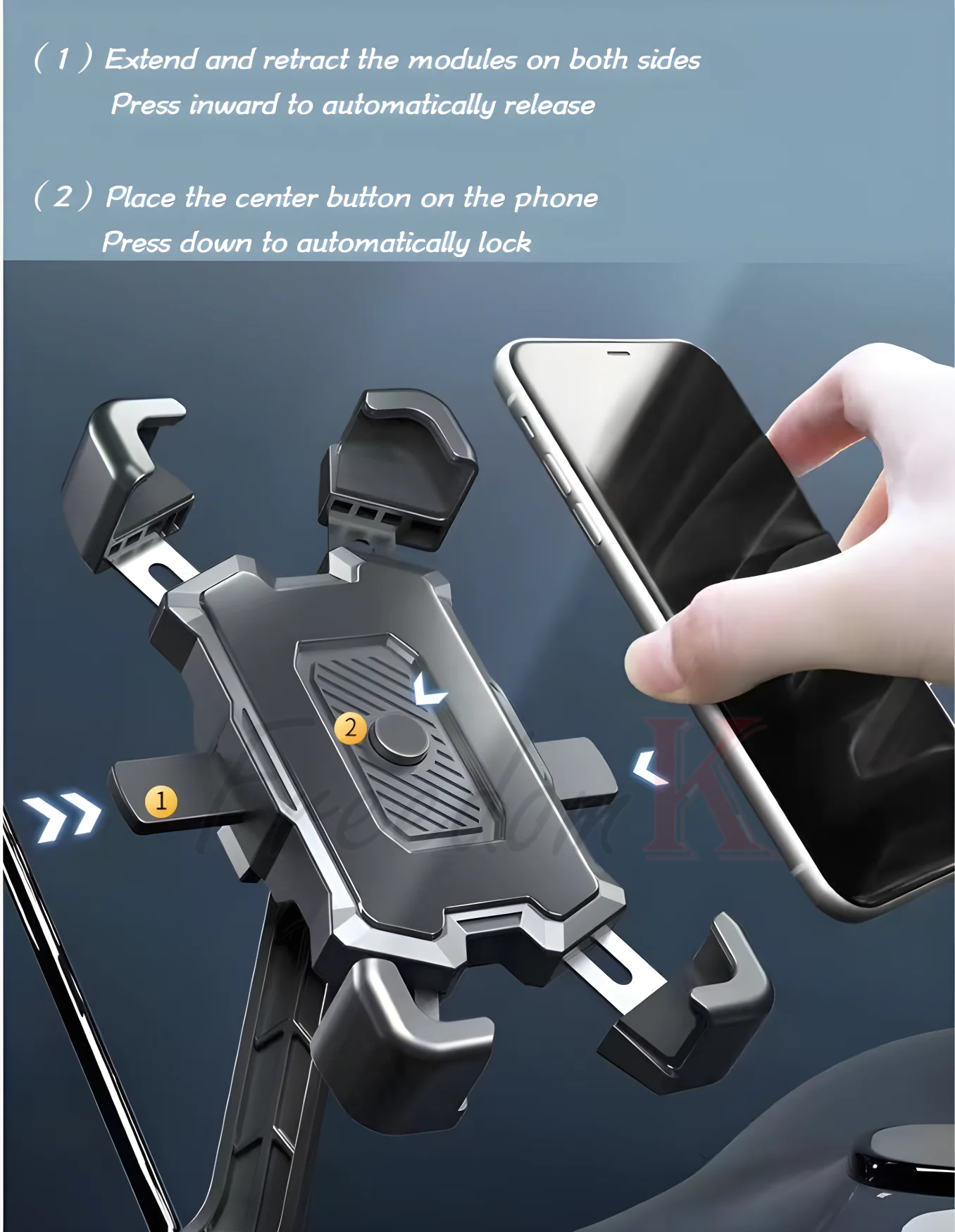 Support de téléphone de rétroviseur de guidon, support GPS, accessoires de moto, adapté pour CFMOTO 150NK, 250NK, 400NK, 650NK, NK, 150, 250, 400, 650