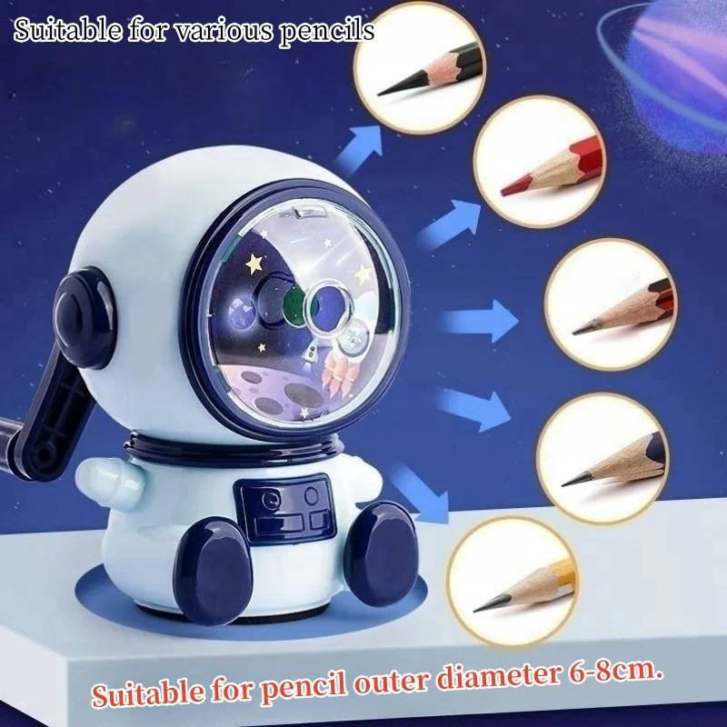 Sacapuntas de astronauta