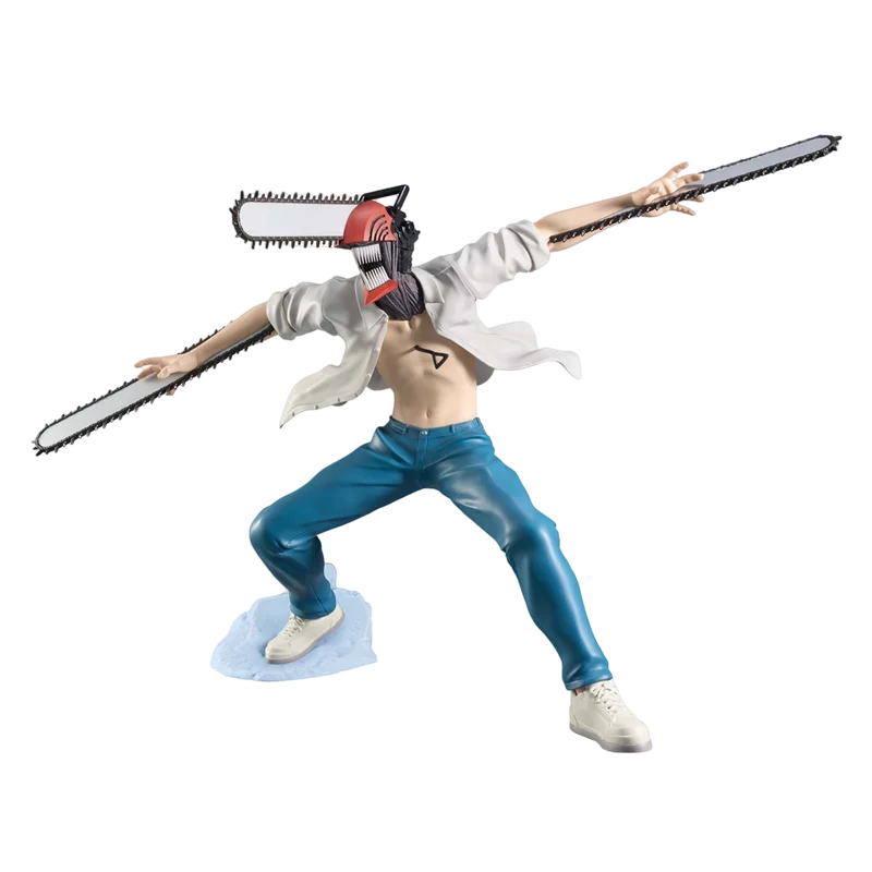 Подлинная Bandai Chainsaw Man Grandista Denji, аниме, фигурки, модель, игрушки, коллекционный подарок для игрушек, хобби, детей