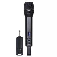 Professional Wireless dynamic  Microphone XLR with home mic karaoke system Microphone body with adjustment Simple operation