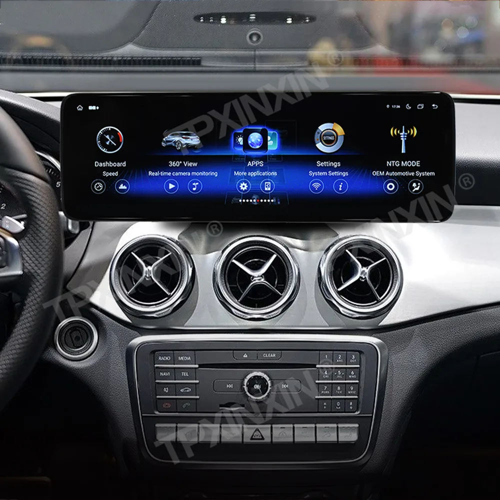 14.9 Inch For Mercedes-Benz GLA  A-Class CLA 2016~2018 Android Car Radio Stereo Automotive Multimedia Player GPS Navi Head Unit