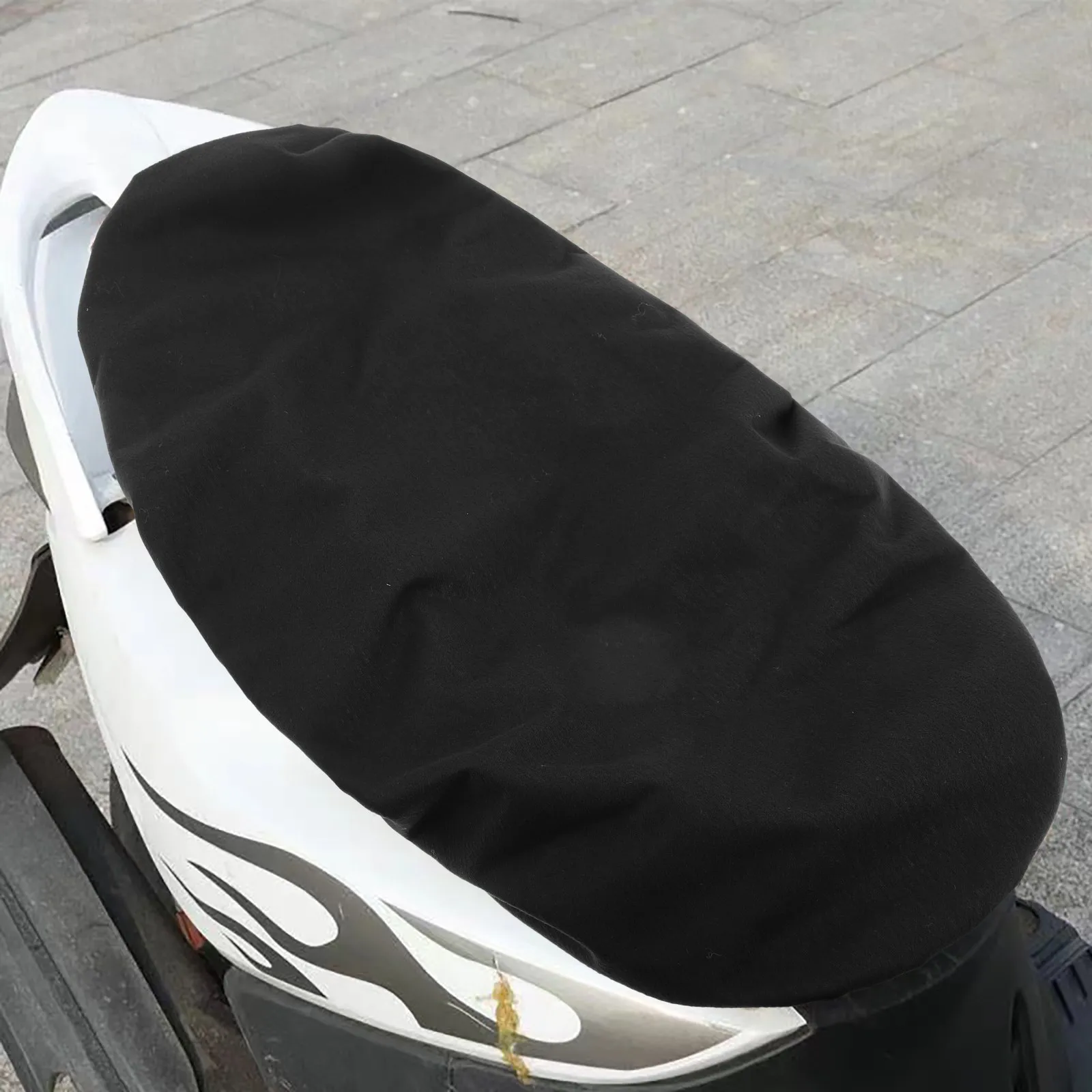 

Motorcycle Seat Covers Protective Cushion Heat Insulation Sun Protection Full Coverage Waterproof Scooter Dirt Bikes Seat