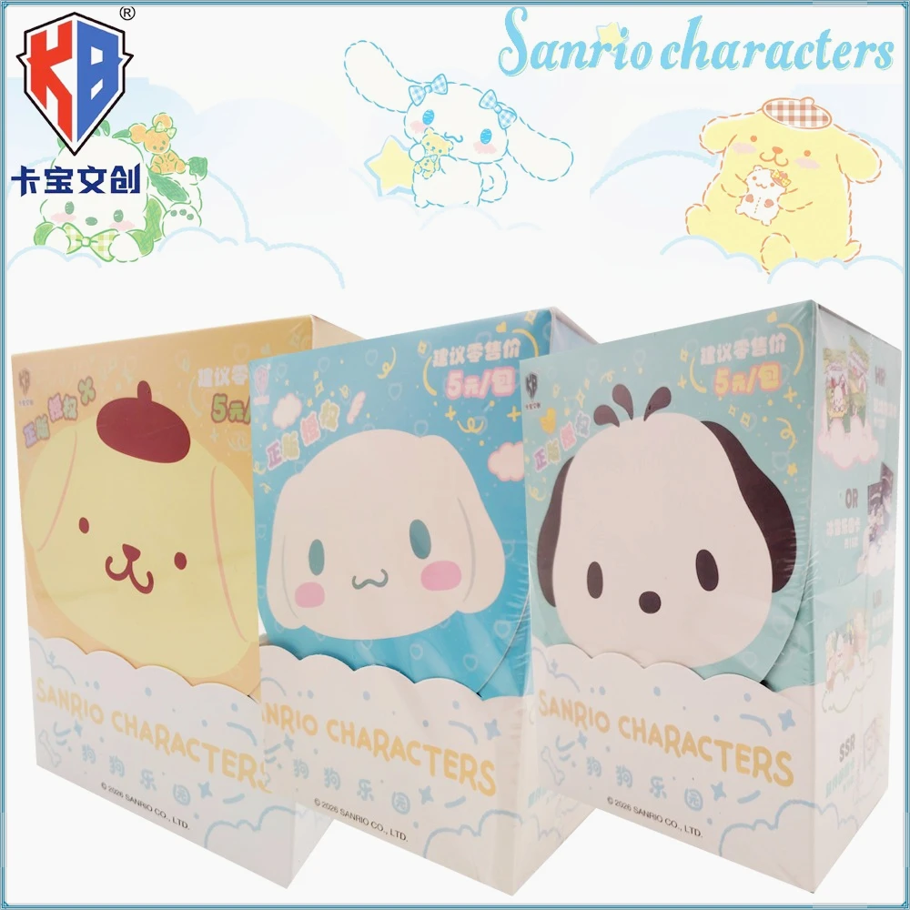 

Коллекционные карточки Kabao Genuine Sanrio Characters для мальчиков и девочек: высококачественные, изысканные, милые карты SR, UR, SP с мультяшными персонажами – отличный подарок