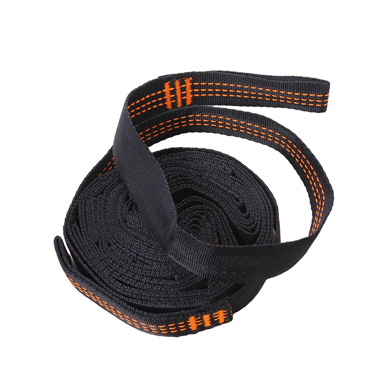 2pcs Hammock Straps Hanging Bed Straps High Load-bearing Sleeves Reinforced Polyester Straps for Outdoor Camping Hammocks Straps