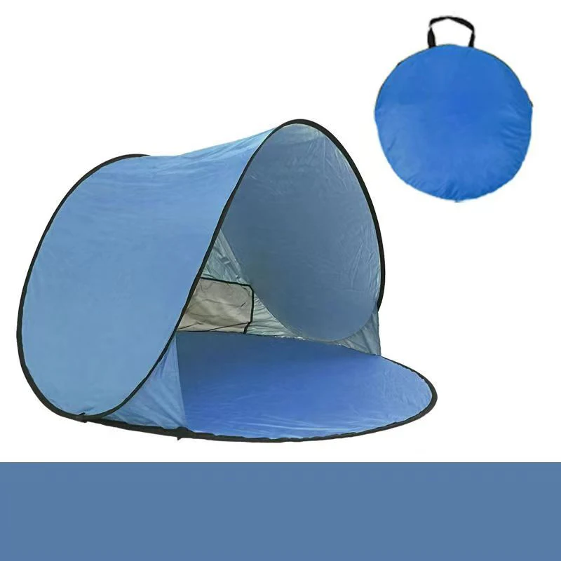 Outdoor sunshade folding portable tent beach automatic opening no installation simple and quick opening canopy picnic supplies