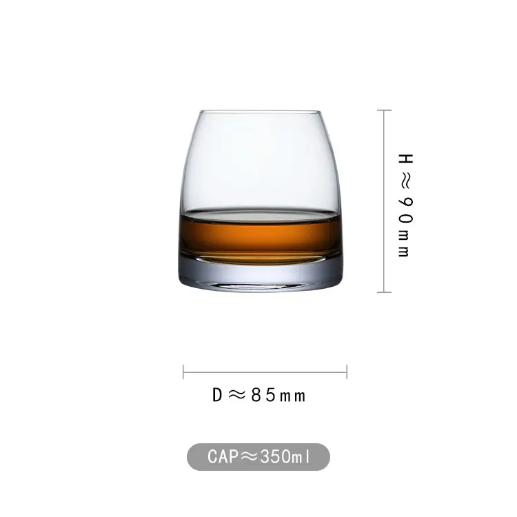 Single Malt Crystal Wine Tumbler, Private Collection, Whiskey, Vodka, Cognac, Brandy, Snifter Cup