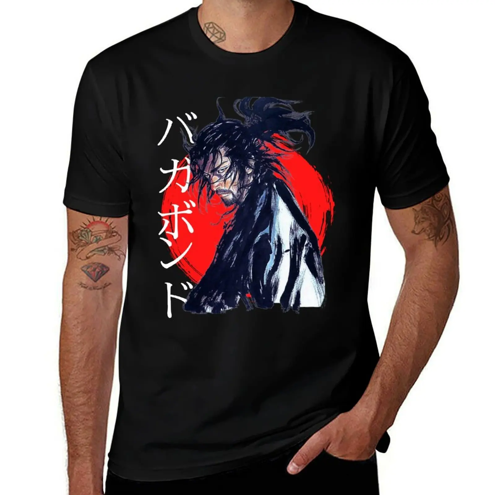 

Japanese Swordsman - The History Of Vagabond T-Shirt t shirt personalised t shirts cotton 100% T-Shirt