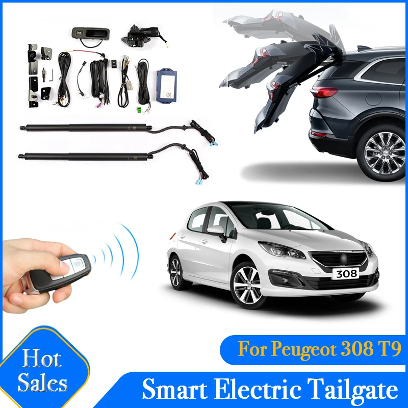 Car Power Trunk Opening Electric Suction Tailgate Intelligent Tail Gate Lift Strut For Peugeot 308 T9 2013~2021 Special