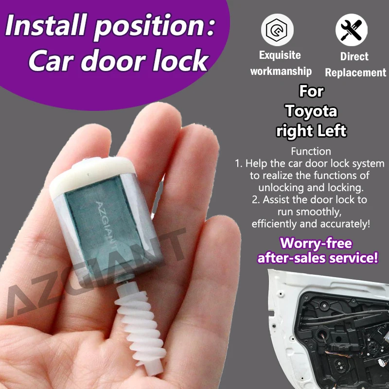 

AZGIANT PAN14EE12BC/KD630806 Car Rear Trunk Boot Lid Latch Lock Actuator DC Motor For Toyota Camry MK7/Corolla iM/Venza/MARK X