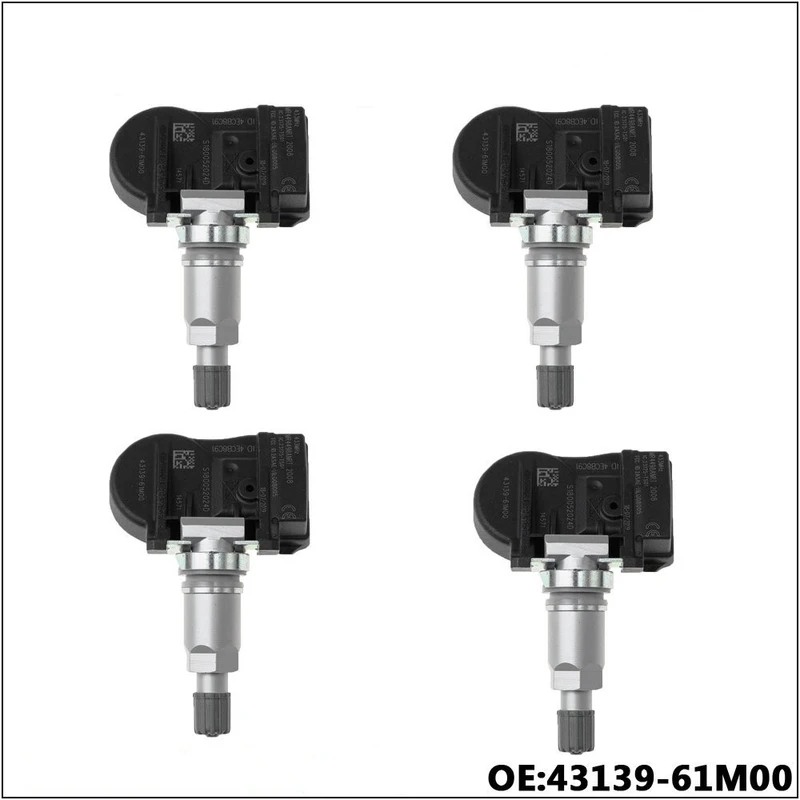 Z+ 4X TPMS Tire Pressure Sensor For Suzuki Swift SX4 Alto Baleno Ignis Jimny Vitara