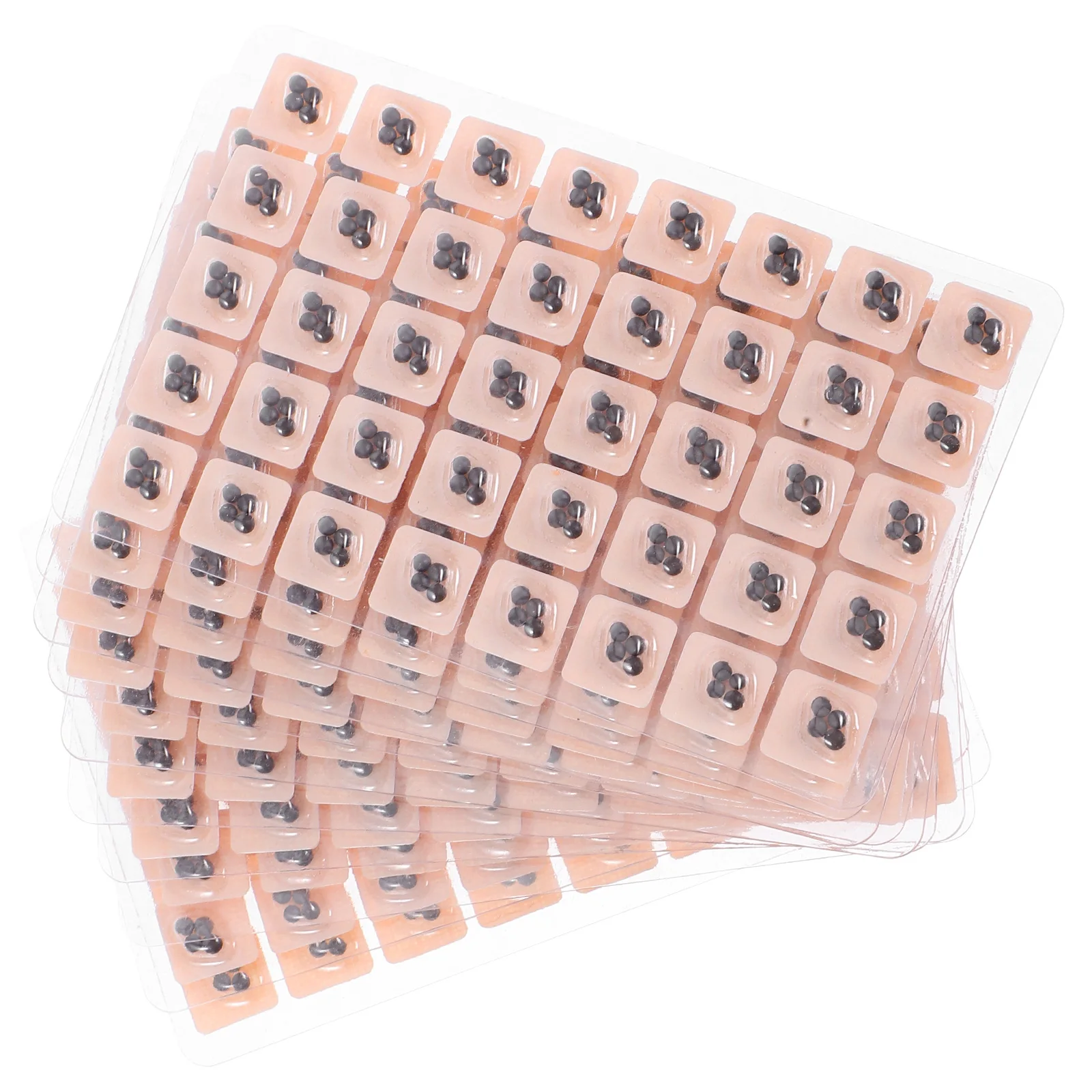 

400 Pcs Ear Beans Simulate Treatment Patches Disposable Therapy Stickers Acupressure Care Tools Comfortable Wear Easy