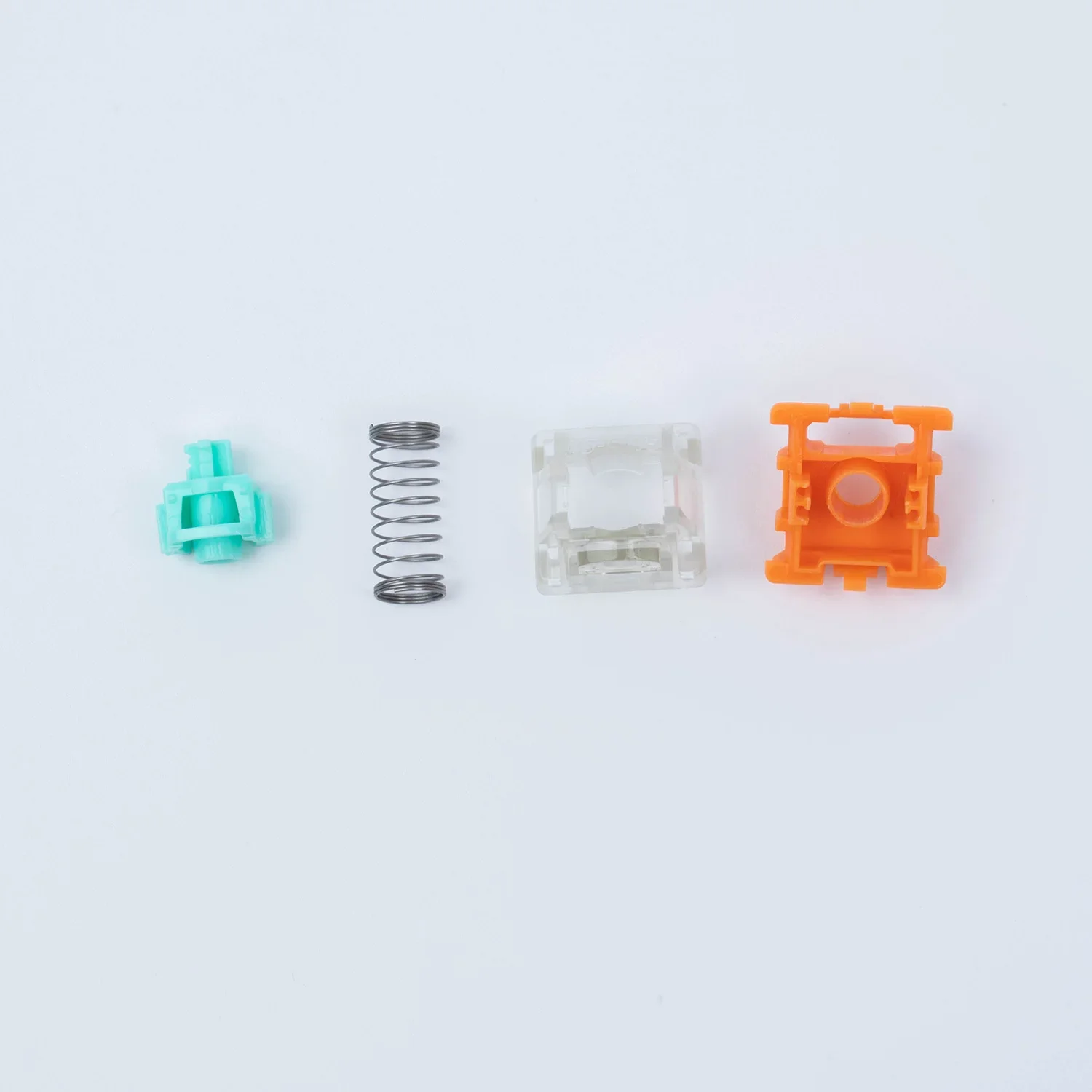 GATERON Sensor Hall saklar rubah magnetik SMD RGB Linear Keyboard kustom DIY pengaturan gratis sebelum bepergian