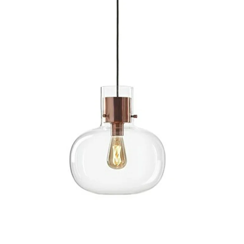 

Minimalist living room background creative chandelier bar counter hotel guesthouse bar glass bottle chandelier