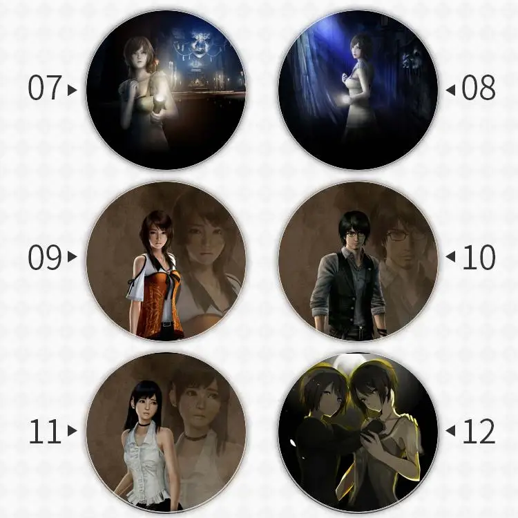 أنيمي بروش شارة الإطار القاتل ، الطرفية ، علامة الصدر ، الطرفية ، حقيبة مدرسية ، هدية عيد ميلاد ، قلادة ، الألعاب ، الأجهزة الطرفية ، هدية لصديق