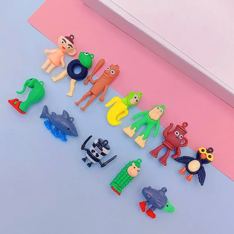 *** حار الكرتون الاتجاه الإيطالي دمية قلادة صندوق أعمى متعة تونغ تونغ صحور Tralalero Tralala Bombardiro تمساح مفاجأة هدية #6