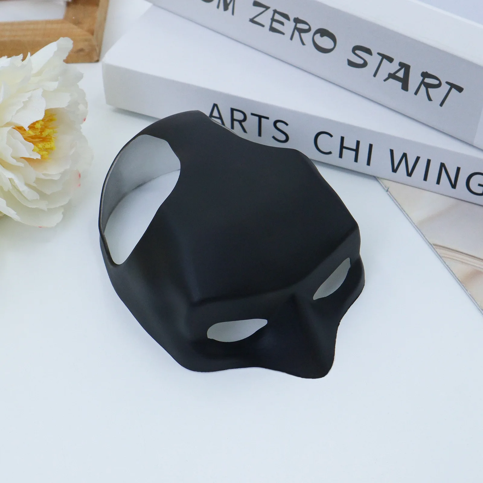 Katzen-Rächer-Maske Fledermaus Halloween 3D-Gedruckte Cosplay-Mütze Katze Lustige Spielzeuge Foto-Requisiten Haustier-Zubehör