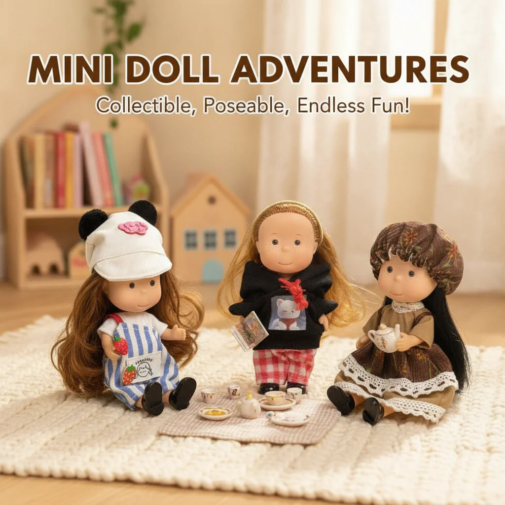 Spanish Sweet Potato Doll Mia 14cm Multi-Style Cute Girl Toy Set Cross-Border