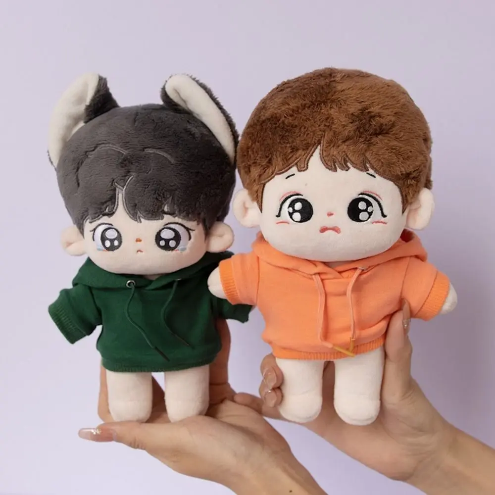 Cute Fashion Mini Handmade Clothes Hoodies For 10/15cm/20cm Cotton Doll Sweatshirt Outfits For 1/12 BJD Dolls Top 1/11 1/12 OB11