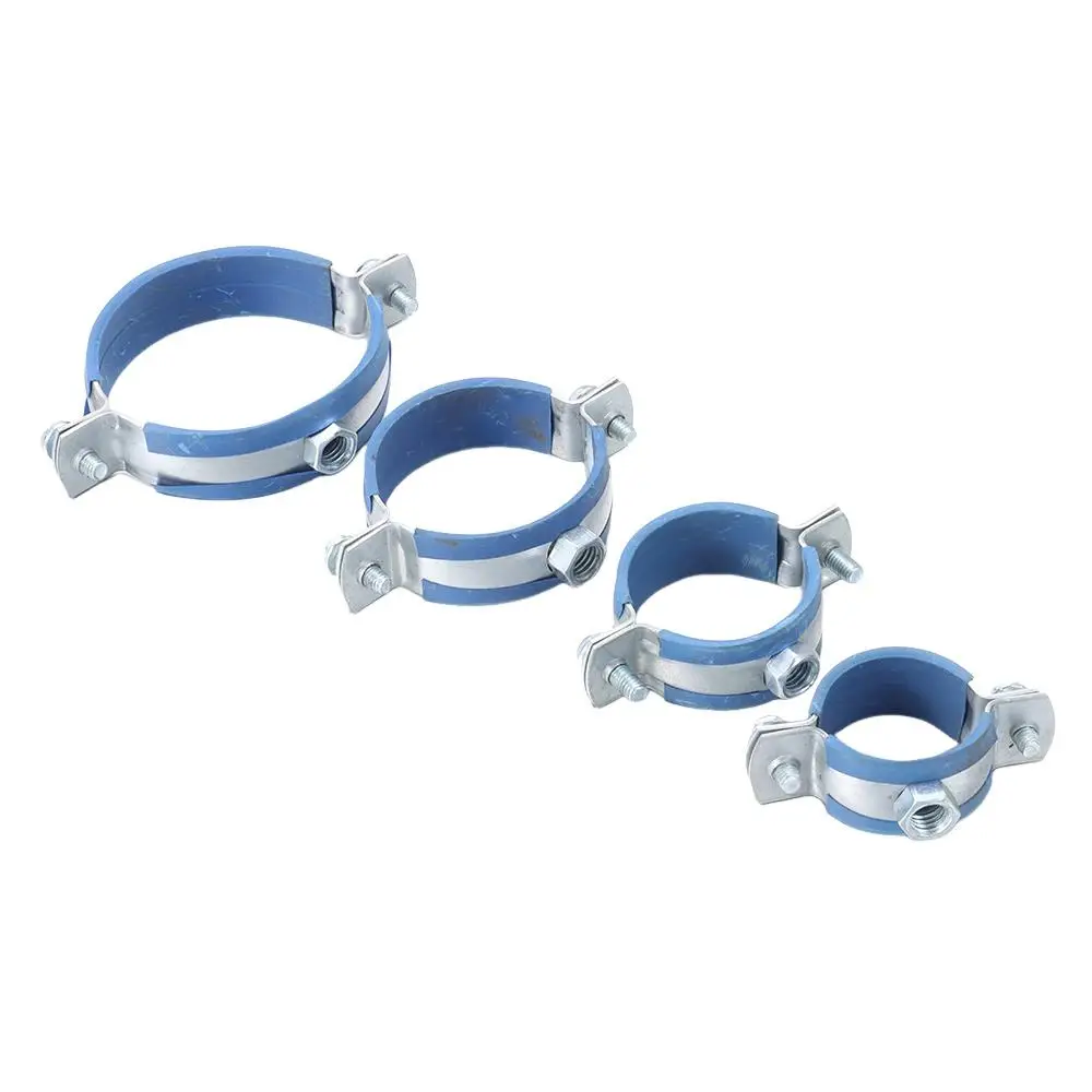 1Pcs Fastener Hardware Round Hose Clamp Nut Hoop Expansion Screw Suspension Pipe Holder PPR/PVC 20/25/32/40/50/63mm