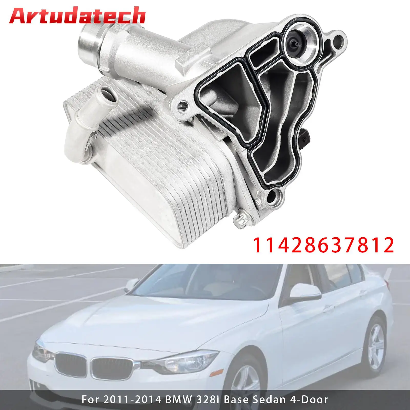 

Масляный радиатор двигателя Artudatech в сборе 11428637812 для BMW 328i 335i 528i X3 Z4