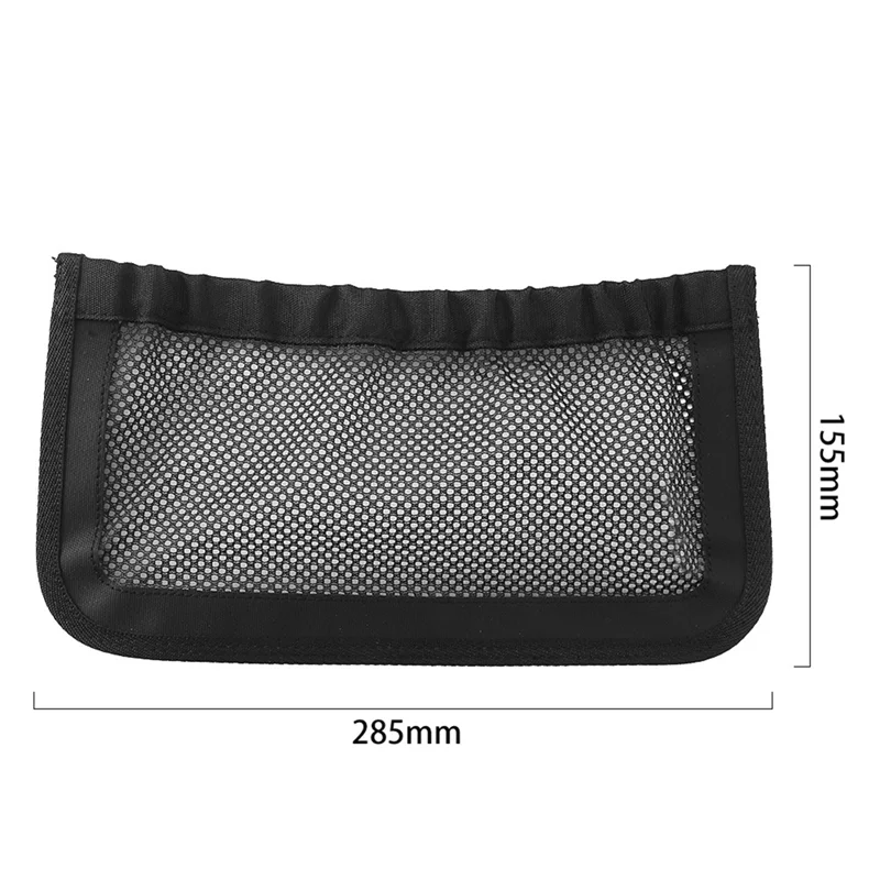 ABLQ UTV Rear Backrest Storage Nets For Can Am Defender Max Accessories Replacement 715003019 2 Pack