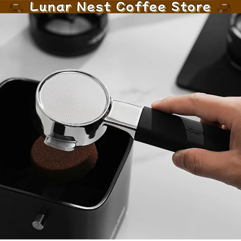 Mhw-3bomber Coffee Portafilter 58mm Integrated Bottomless Handle Stable Extraction For Espresso Coffee Machine Barista Accessory