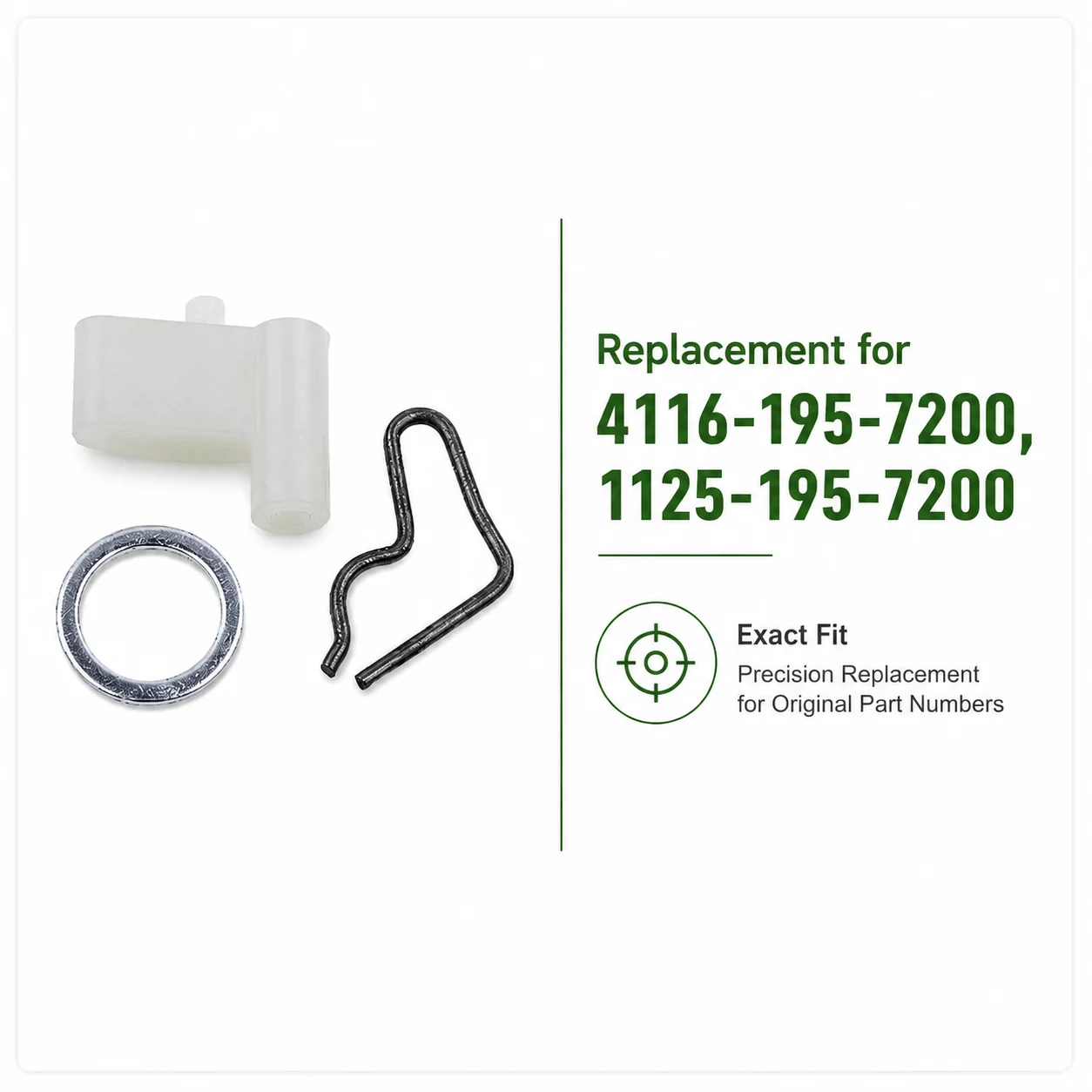 Recoil Starter Pawl Dog Spring Washer Kit for Stihl FS38 FS45 FS46 FS55 FC55 HL45 KM55 4116-195-7200 1125-195-7200 Trimmer Parts