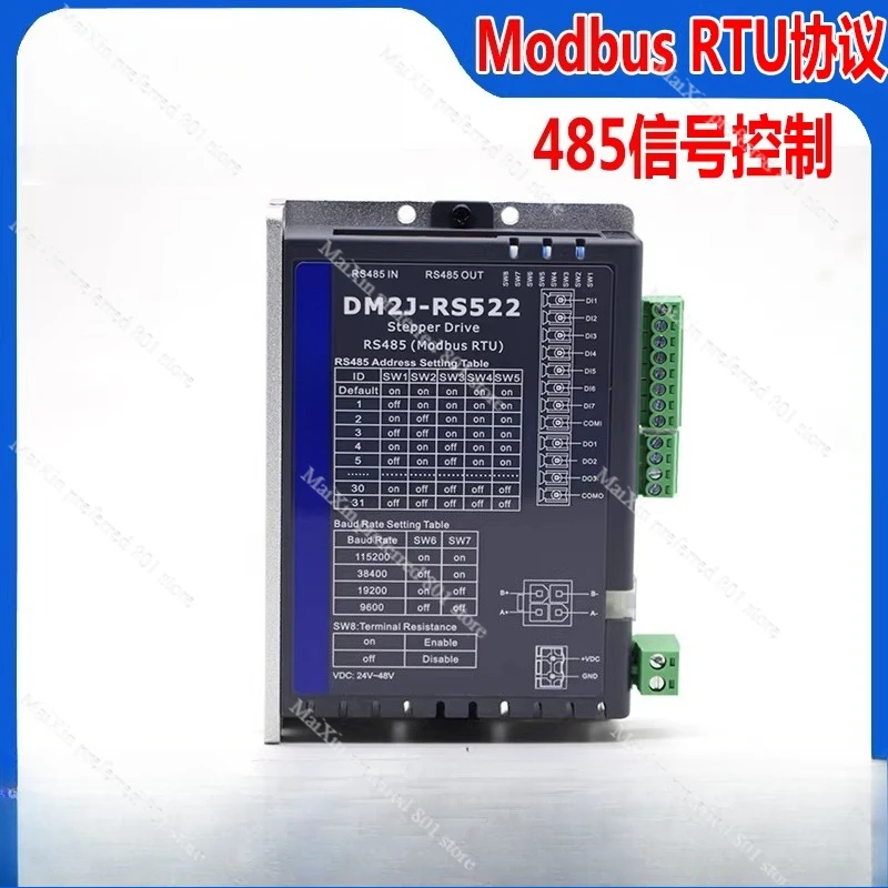 driver-stepper-dm2j-rs570-rs485-modbus-rtu-72a-per-motori-42-57-accessorio-per-automazione