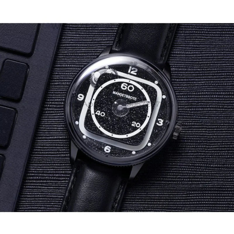 Fangyuan Star Sand Mechanical Men's Watch 9015 Movement, Sapphire Glass