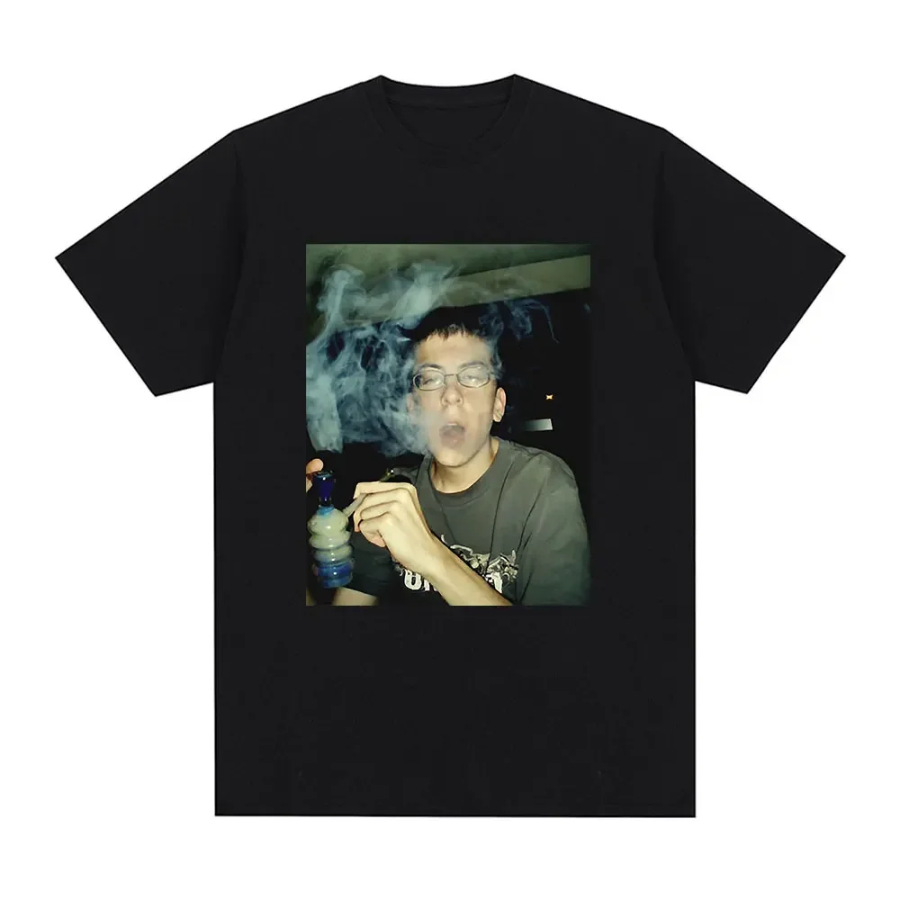 Camiseta McClowen Cannabis Smoking Super Drug, camiseta de Hip-Hop a la moda para hombre y mujer, camiseta informal de manga corta