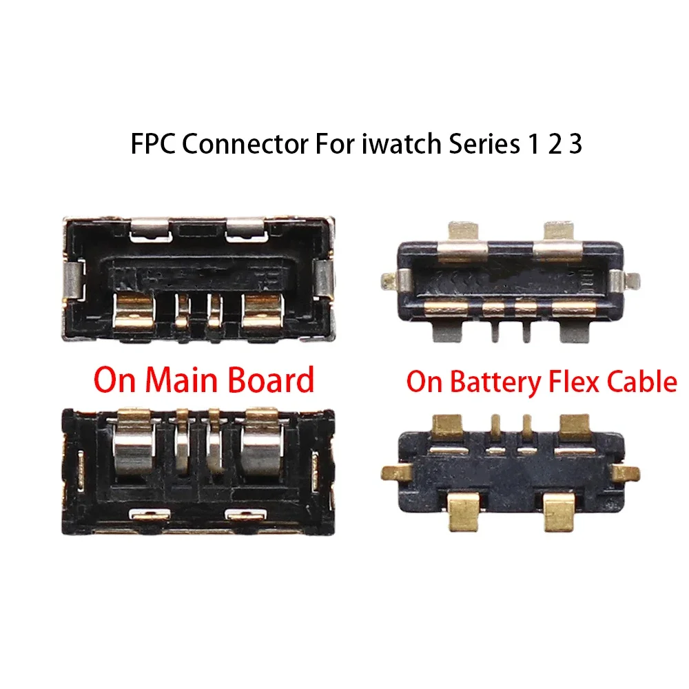 

FPC Connector 10 pcs Battery for Apple Watch Series 1 2 3 4 5 6 7 8 ultra 38mm 40mm 44mm 41mm 45mm