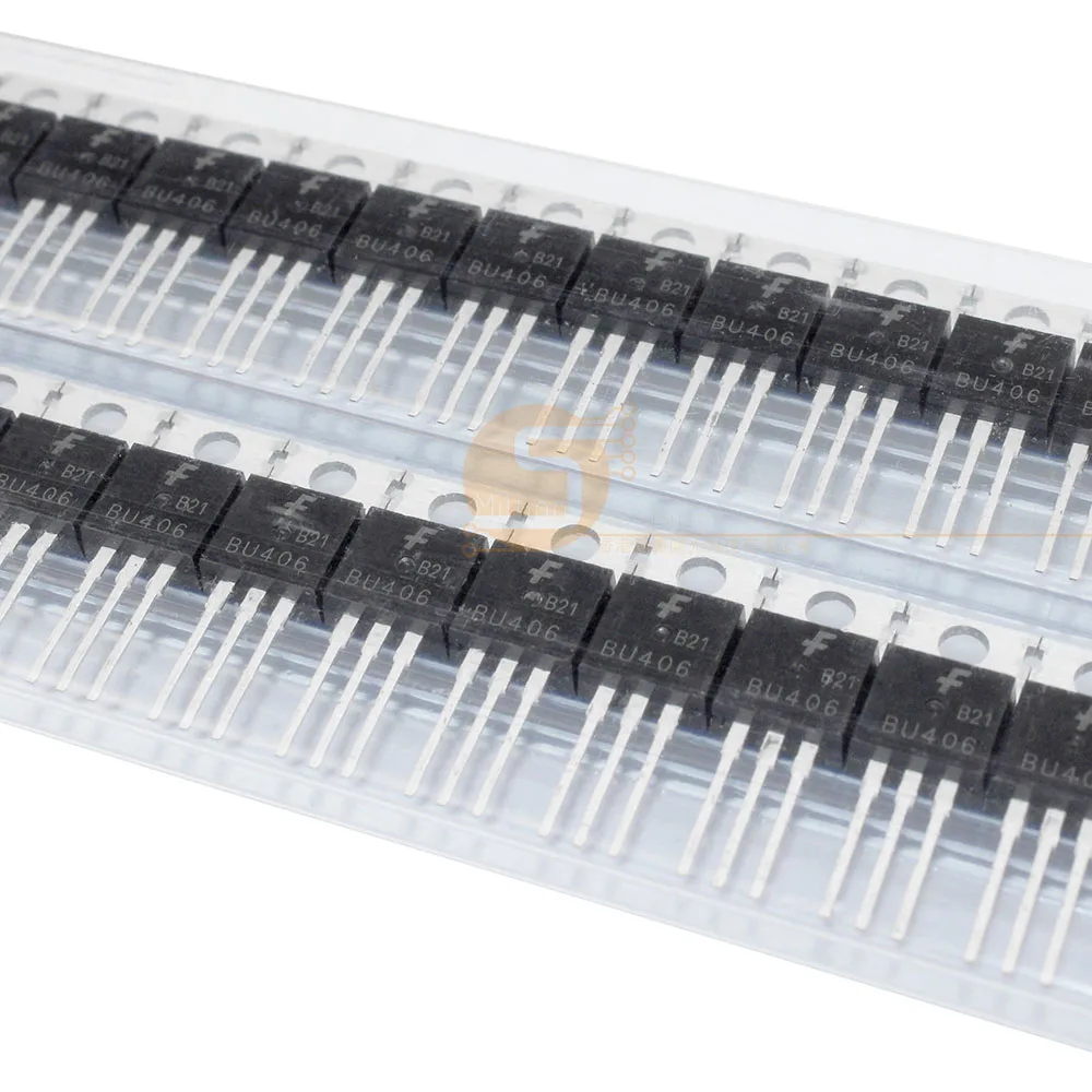 5pcs/lot New BU406 TO-220 TRANSISTOR NPN 200V 7A TO220AB