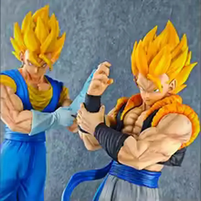 

New 50cm Dragon Ball Super Shinkoku 2% Double King Bejita Son Goku 3.0jt Statue Gk Model Decoration Gift Collectible Figure Toys