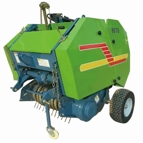 China Cheap Hydraulic Baler Compactor Round Hay Grass Straw Silage Baler Pto Shredder Bailer Machine Baler  for Sale