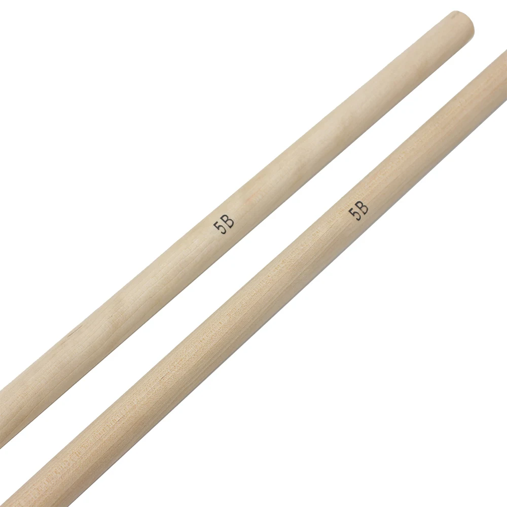 1 زوج 5A/7A/5B عصي طبلة خشب القيقب أفخاذ زحف طبل 7A أفخاذ أدوات قرع المهنية اكسسوارات #6