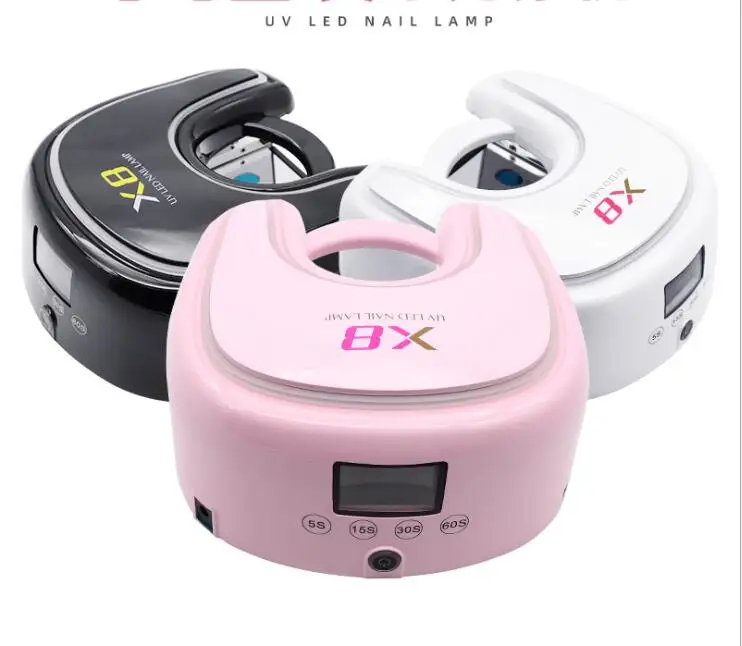 BELMAX X8 Oplaadbare 48W draadloze UV Led-nagellamp Nagellakdroger voor nagelschoonheid