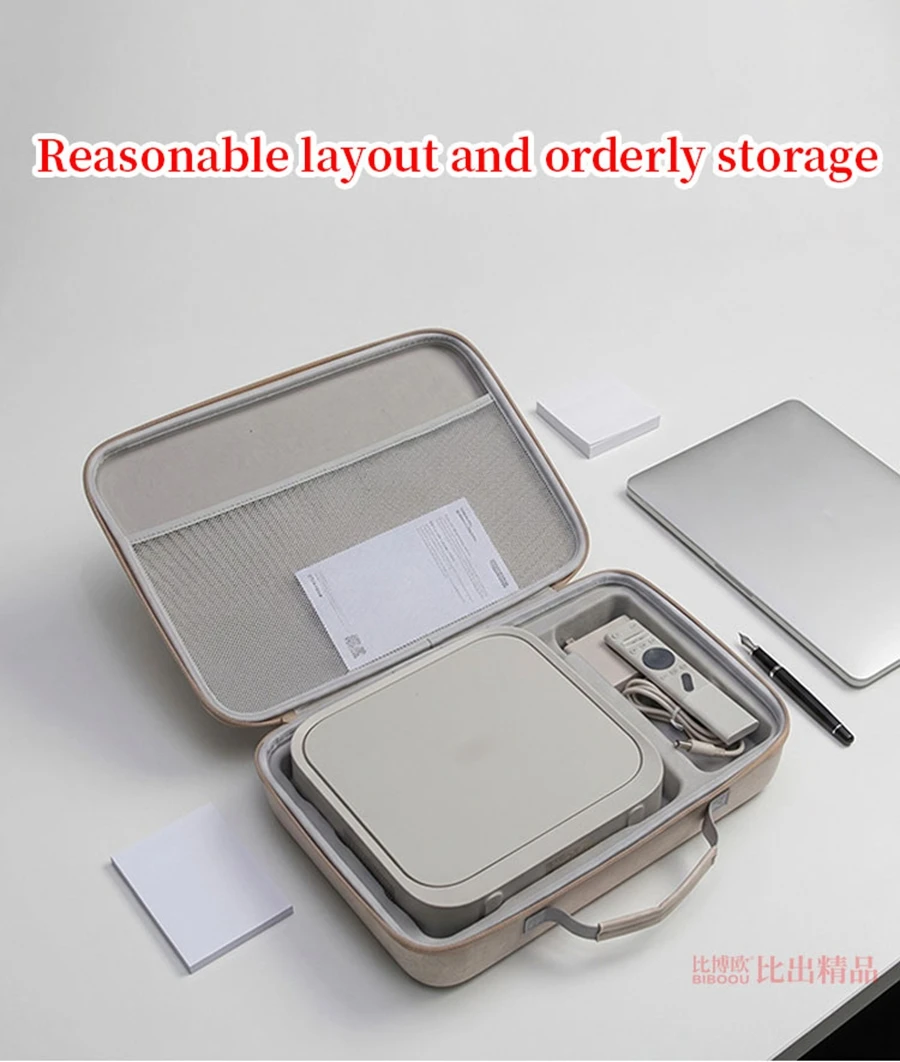 for XGIMI Z6X-5 Projector Portable Storage Bag Z6X V Hard EVA Box Outdoors Travel Carrying Case