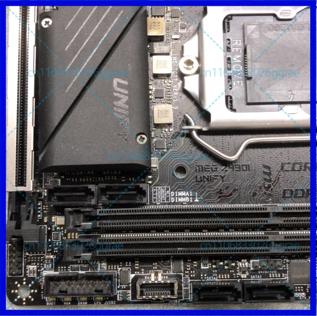 Used For MSI MEG Z490I UNIY main board supports 10th generation CPU 17 * 17cm mini ITX board type.